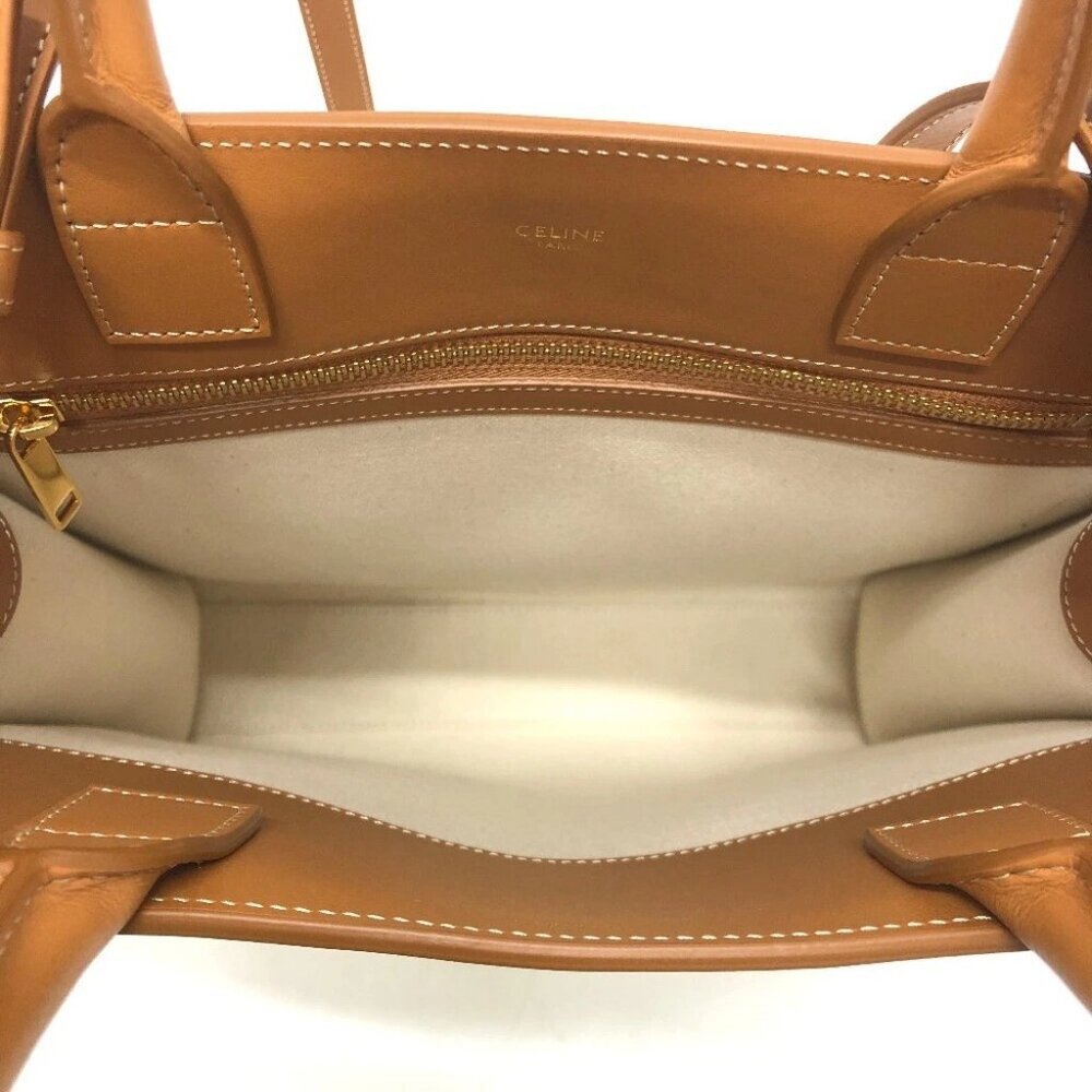 CELINE 192082BNZ.02NT Small Vertical Cabas 2WAY Hand Bag Shoulder Bag Tote Bag - Picture 13 of 13